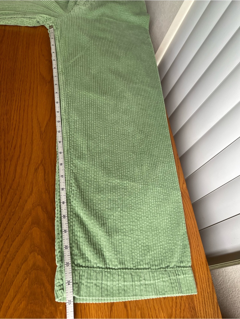 Masscob Corduroy Trousers Green Size EU 40 - Picture 8 of 16